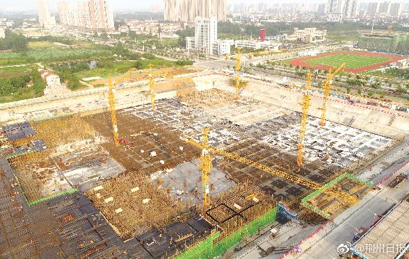 图说重点项目:荆州市中心医院荆北新院建设正